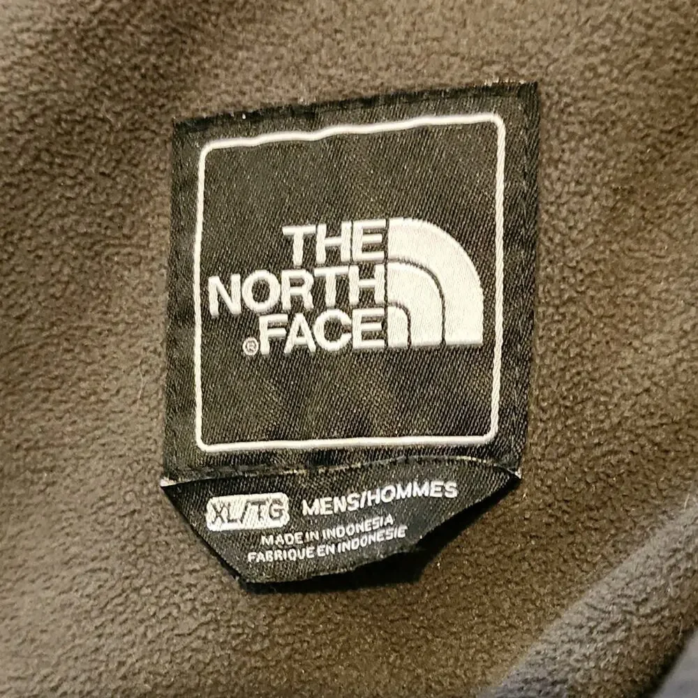 The North Face Inlux Hyvent Insulated Hooded Jacket Men's Size XL Blue & Black